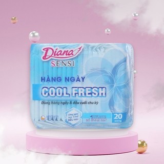 Băng vệ sinh hàng ngày DIANA COOL FRESH 20miếng