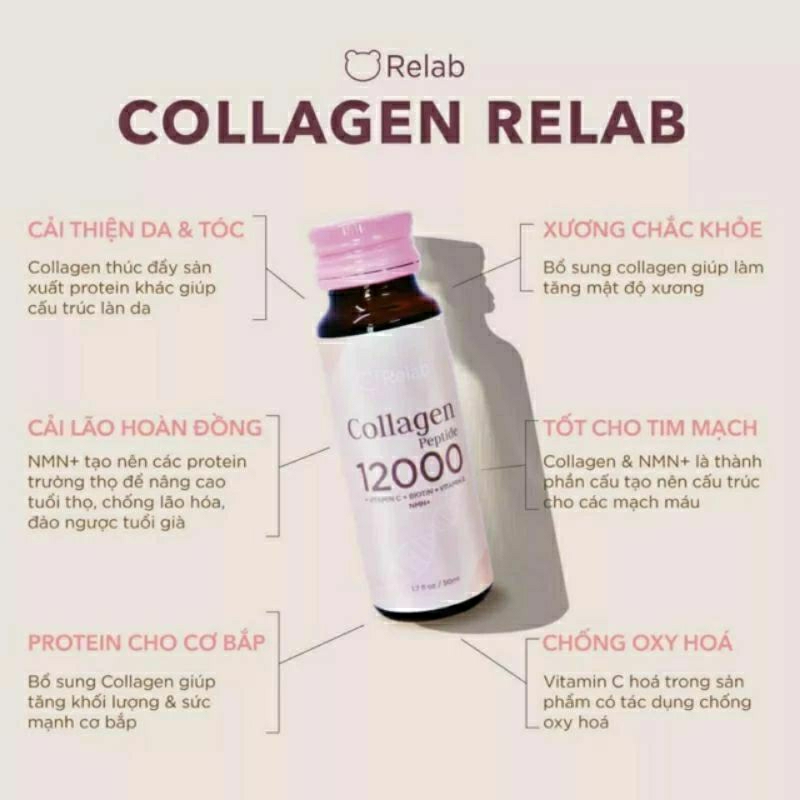 Colagen Relab 12000 Nhật Bản