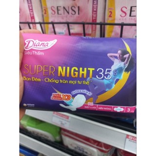 Bvs diana đêm 35cm combo 6 gói bvs