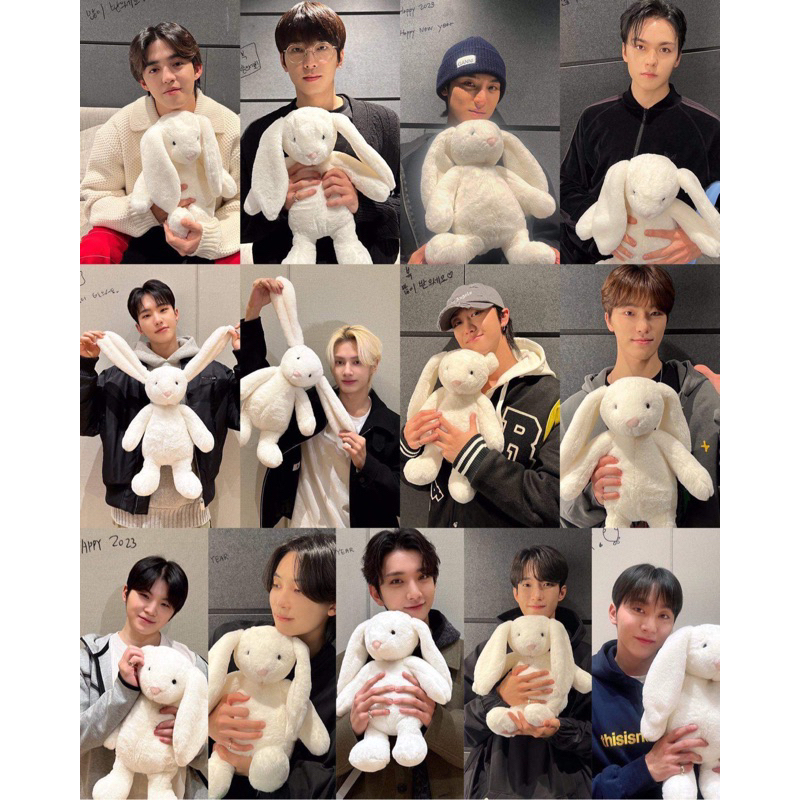 Thỏ bông tai dài (Dupe Jelly Cat) - Cheap Moment NCT, Seventeen, Pamyeuoi
