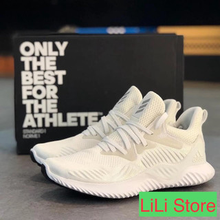 Giầy Sneaker AlphaBounce Trắng Full White