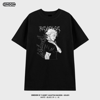 Áo Thun ONDOM Nam Nữ Form Rộng Cotton Tay Lỡ Unisex  Áo Phông Cổ Tròn Basic Oversize Trend 2024 - GOJO 1 