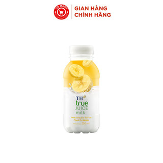 Thùng 24 chai nước uống sữa trái cây chuối tự nhiên TH TRUE JUICE MILK