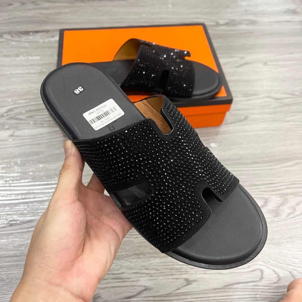 Dép HM Đính Đá , Hàng Đẹp Cao Cấp