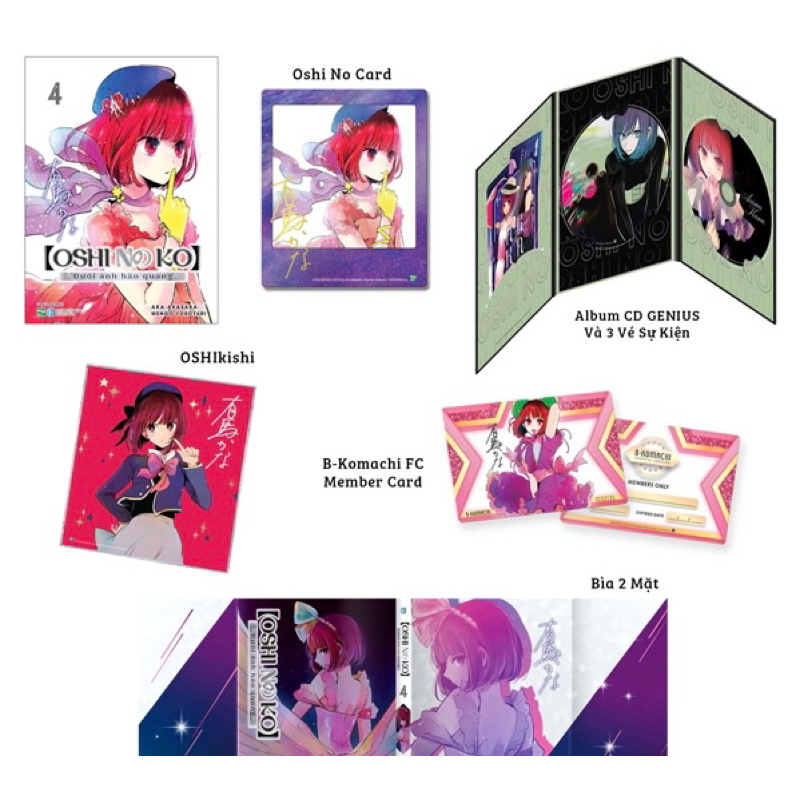 Oshi no ko vol 4 sưu tầm