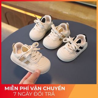 Giày thể thao tập đi da mềm HOT 2024 mã AC-1 Quảng Châu cao cấp cho bé trai bé gái từ 6 tháng đến 3 tuổi