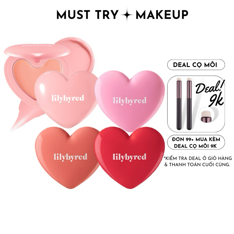 Má Hồng Dạng Kem LILYBYRED Luv Beam Cheek Balm 3.5g