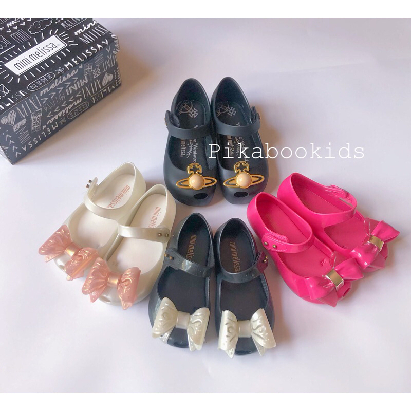 Giày búp bê nhựa thơm mini melissa bé gái