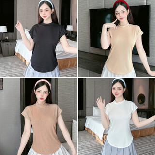 Thời Trang Nữ Áo Thun Bigsize 50-95kg From Dáng Ôm, Chất Thun Gân Tăm
