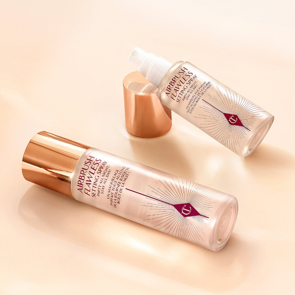 Xịt Khóa Nền CHARLOTTE TILBURY AirBrush Flawless Setting Spray Kiềm Dầu, Chống Lão Hóa, Lâu Trôi Bee Skincare