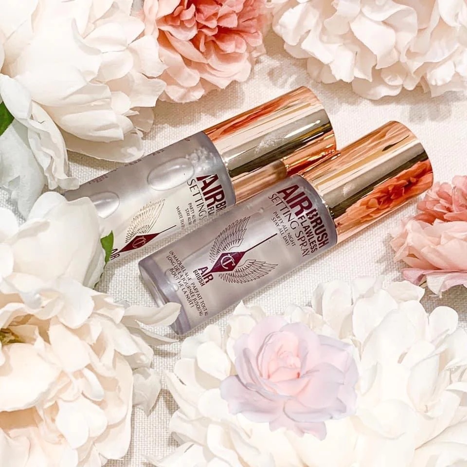 Xịt Khóa Nền CHARLOTTE TILBURY AirBrush Flawless Setting Spray Kiềm Dầu, Chống Lão Hóa, Lâu Trôi Bee Skincare