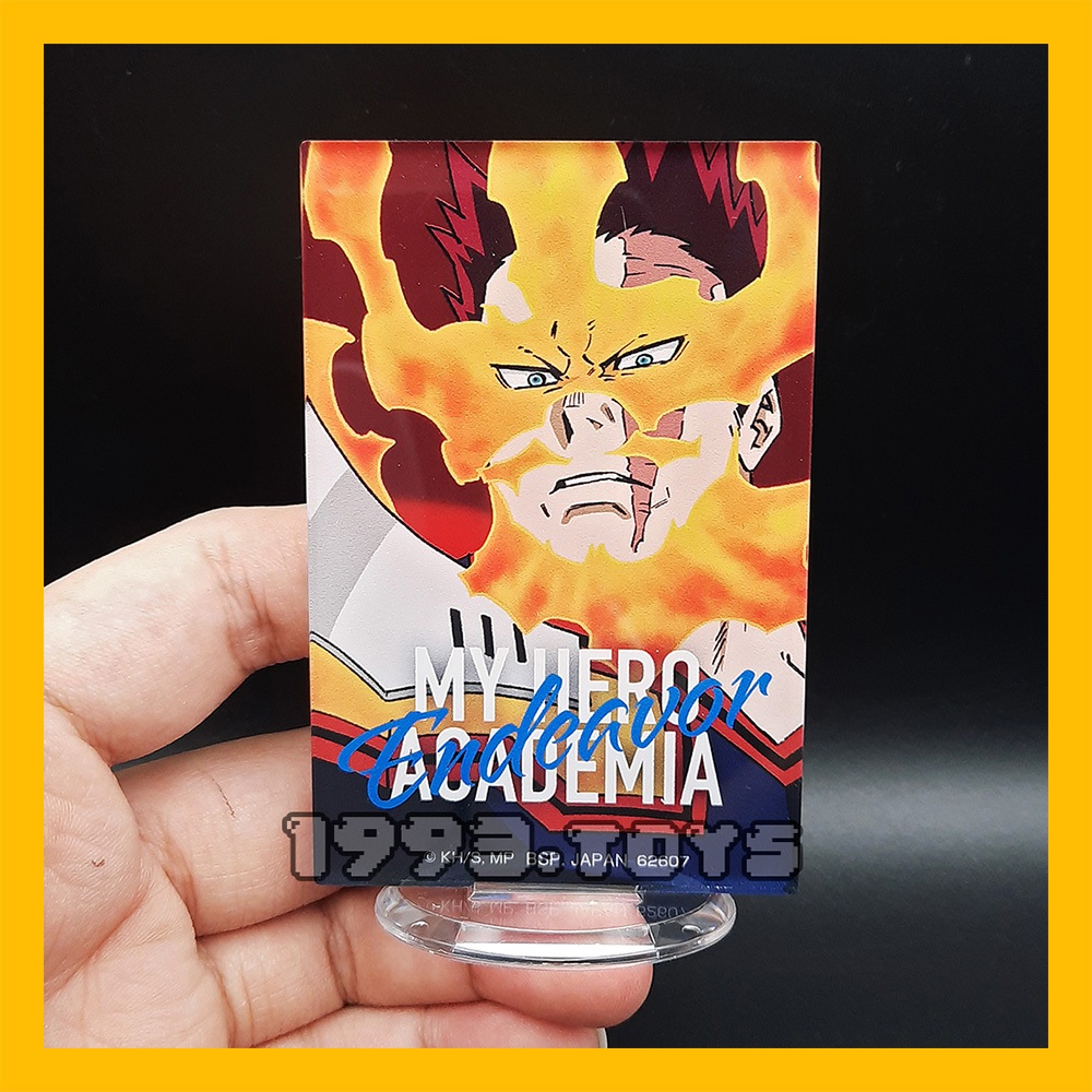 62607 Standee mô hình nhân vật My Hero Academia - Bandai Spirits Ichiban Kuji -Nakama- Acrylic Stand - Endeavor