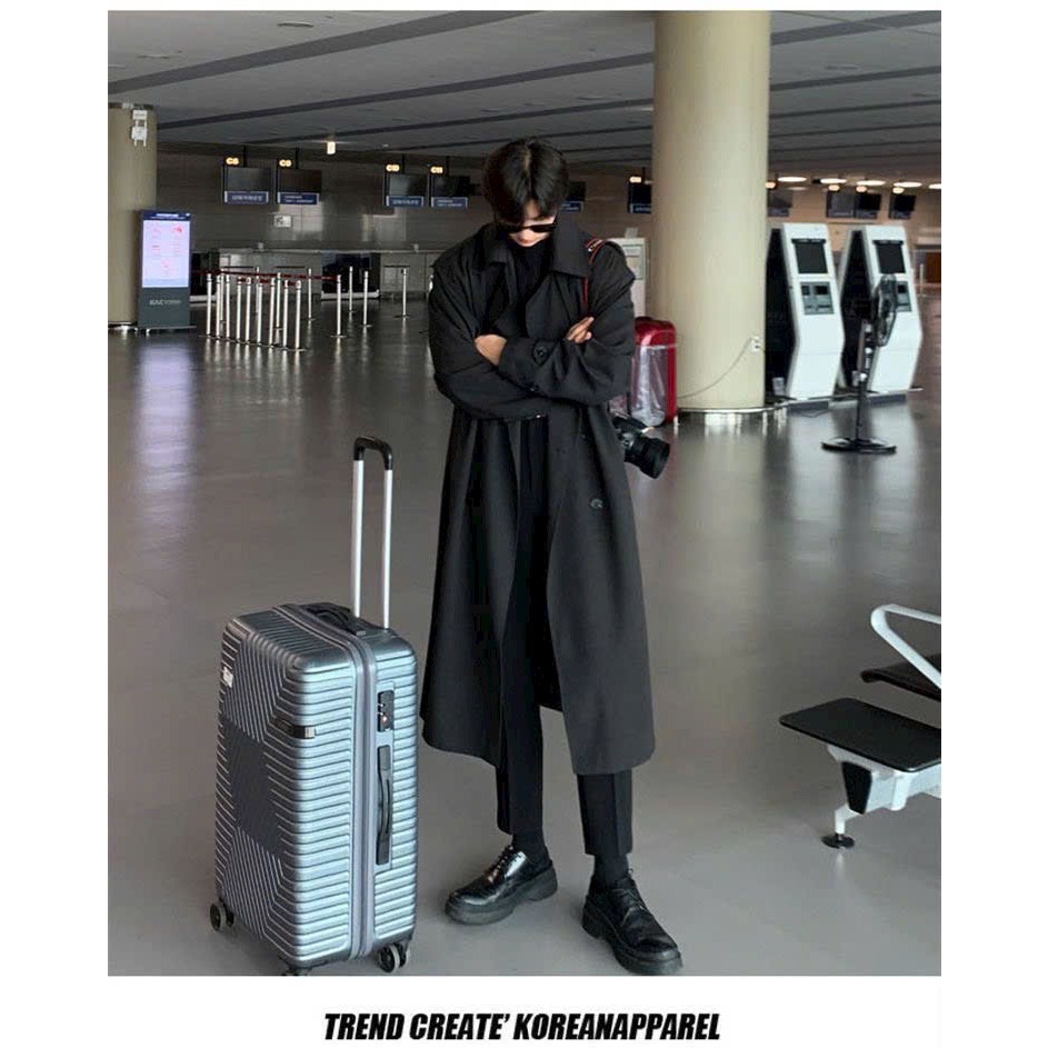 ÁO KHOÁC KAKI DÁNG DÀI NAM NỮ 2 LỚP CAO CẤP