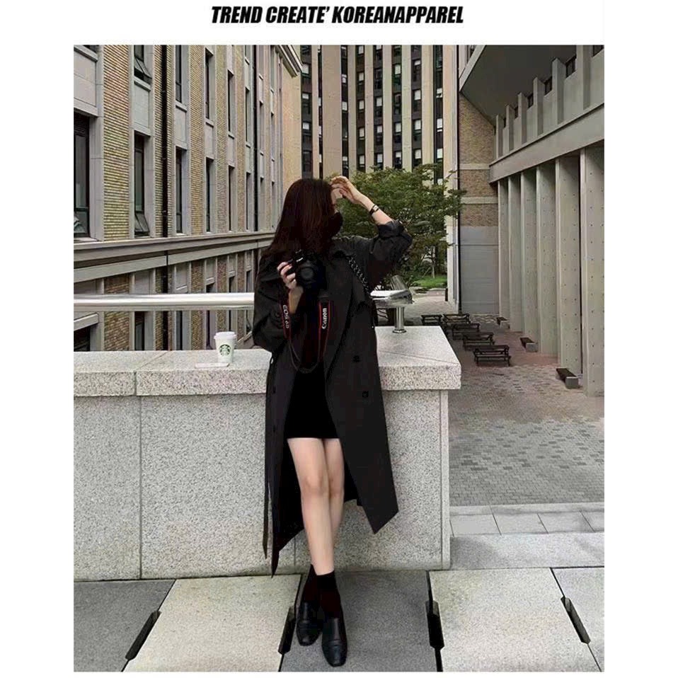 ÁO KHOÁC KAKI DÁNG DÀI NAM NỮ 2 LỚP CAO CẤP