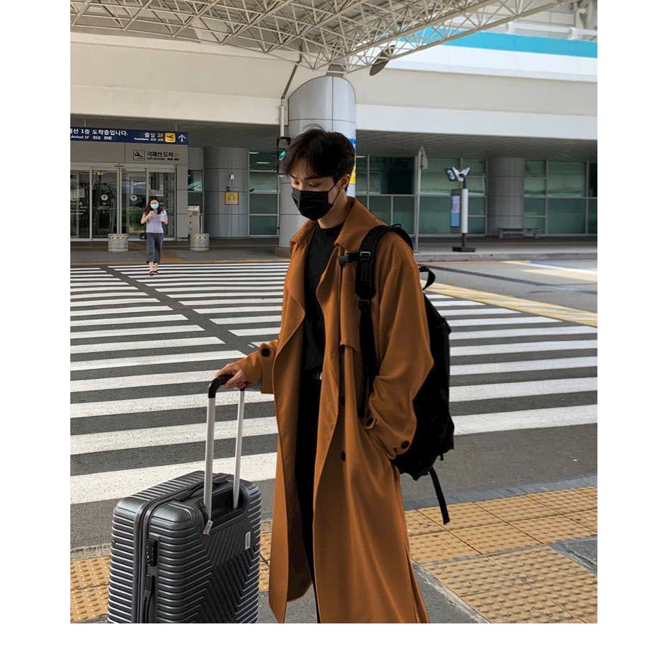 ÁO KHOÁC KAKI DÁNG DÀI NAM NỮ 2 LỚP CAO CẤP