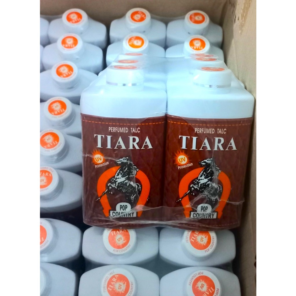 Phấn Con Ngựa Hương Nước Hoa Tiara Pop Country 90g Thái Lan