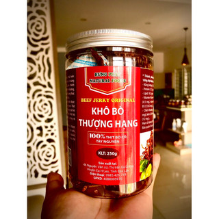 Khô bò cỏ - đặc sản tây nguyên