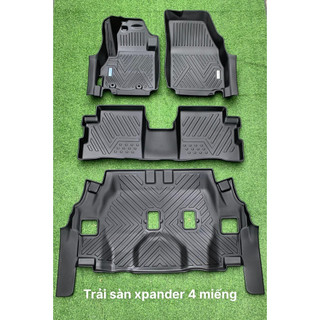 Thảm sàn nhựa 5d tpv tràn viền dành cho xpander, xpander cross 2018-2023