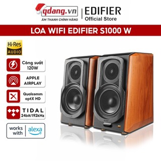 Loa edifier s1000w kết nối wifi và bluetooth - nghe nhạc không dây qua wifi