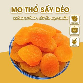 500g Mơ vàng sấy dẻo không đường Thổ Nhĩ Kỳ, mơ sấy dẻo không hạt