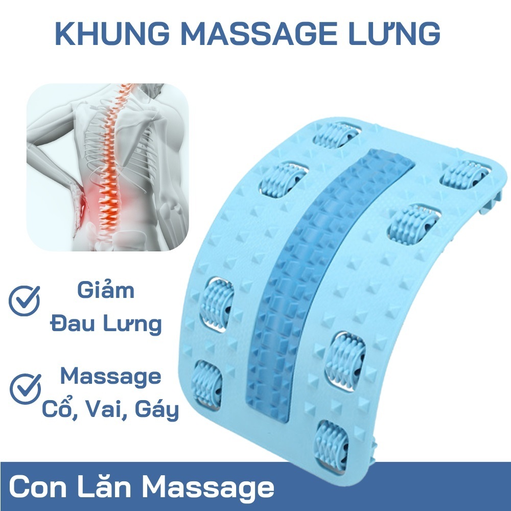 Khung Nắn Chỉnh Cột Sống Massage Bàn Chân, Lưng, Cổ, Vai, Gáy