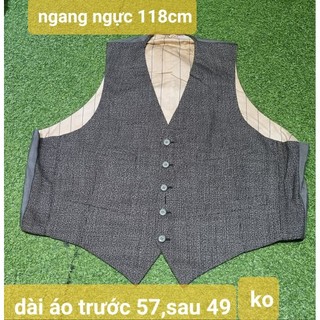 áo vest gile nam cỡ lớn