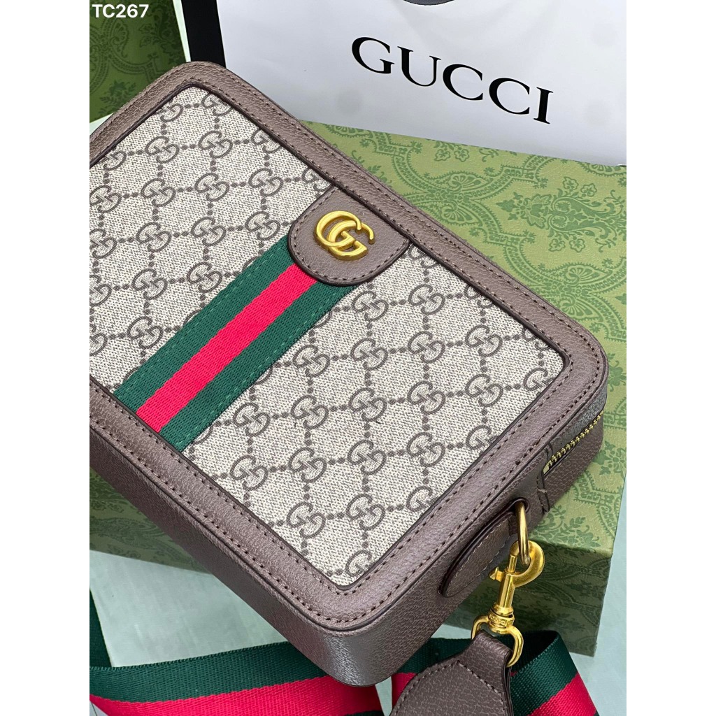 Túi G.C Sup.reme O.ph.idia Small Shoulder Bag Beige MẪU MỚI