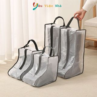 Túi Đựng Giày Boots Cao Cấp, Tiện Dụng, Thiết Kế Sang Trọng - Túi Đựng Bốt Trong Suốt