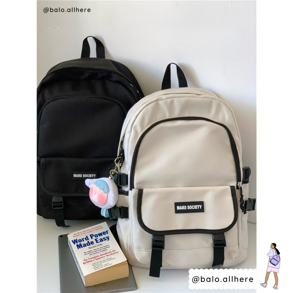 Balo Cặp Sách Đi Học Nam Nữ Lớn