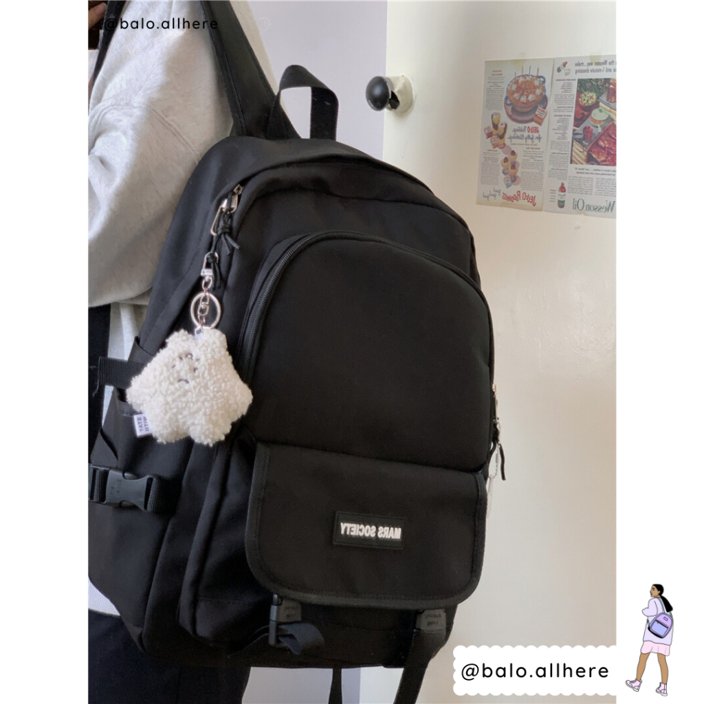 Balo Cặp Sách Đi Học Nam Nữ Lớn