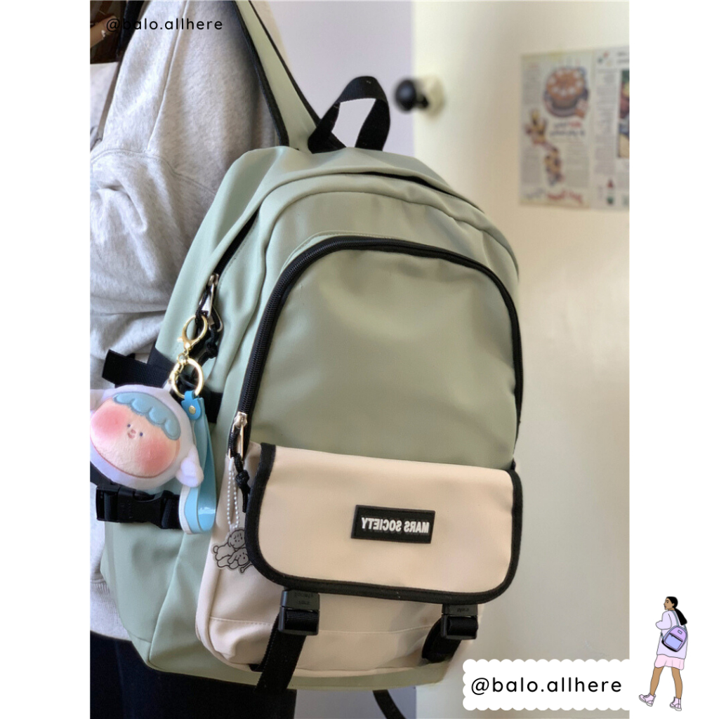 Balo Cặp Sách Đi Học Nam Nữ Lớn