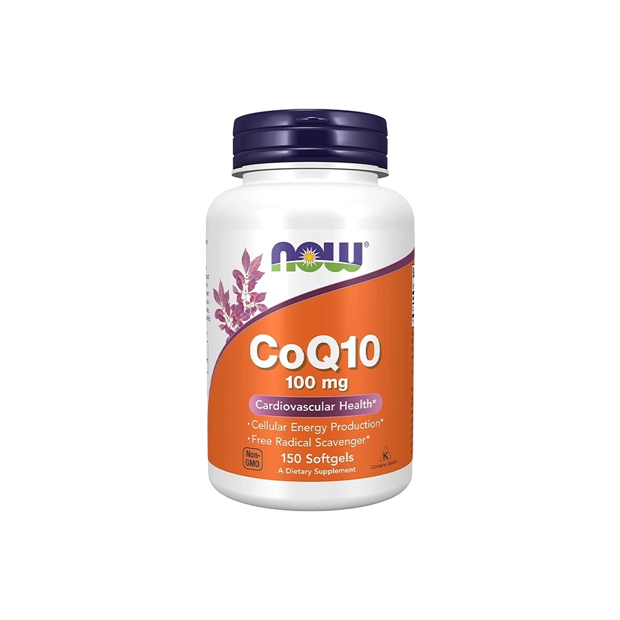 NOW CoQ10 | Coenzyme Q10 100 mg Cardiovascular Health hỗ trợ sức khỏe tim mạch - Shop Gym
