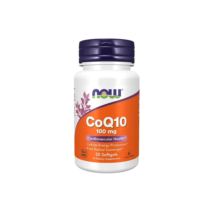 NOW CoQ10 | Coenzyme Q10 100 mg Cardiovascular Health hỗ trợ sức khỏe tim mạch - Shop Gym