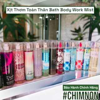 Xịt thơm toàn thân body mist bath body work into the night/a thoudsand wishes/gingham .. bbw