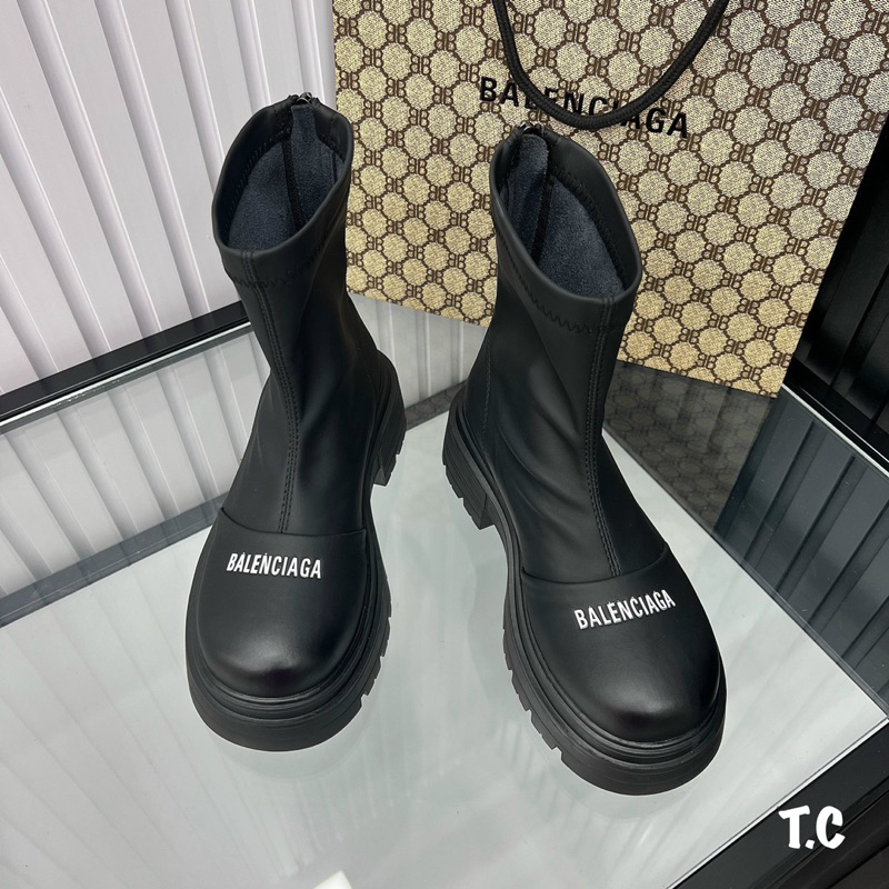 BOOT ĐÙI & NGẮN BALENCIA ĐỘN ĐẾ QCCC FULLBOX