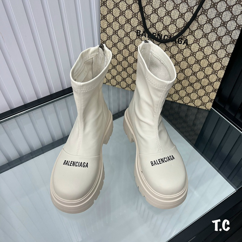 BOOT ĐÙI & NGẮN BALENCIA ĐỘN ĐẾ QCCC FULLBOX