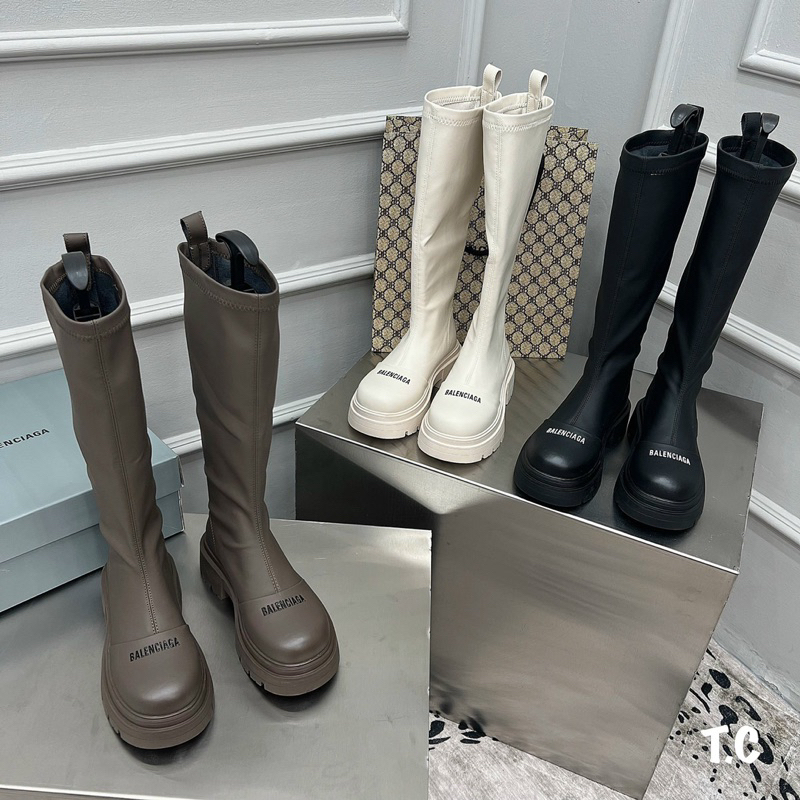 BOOT ĐÙI & NGẮN BALENCIA ĐỘN ĐẾ QCCC FULLBOX