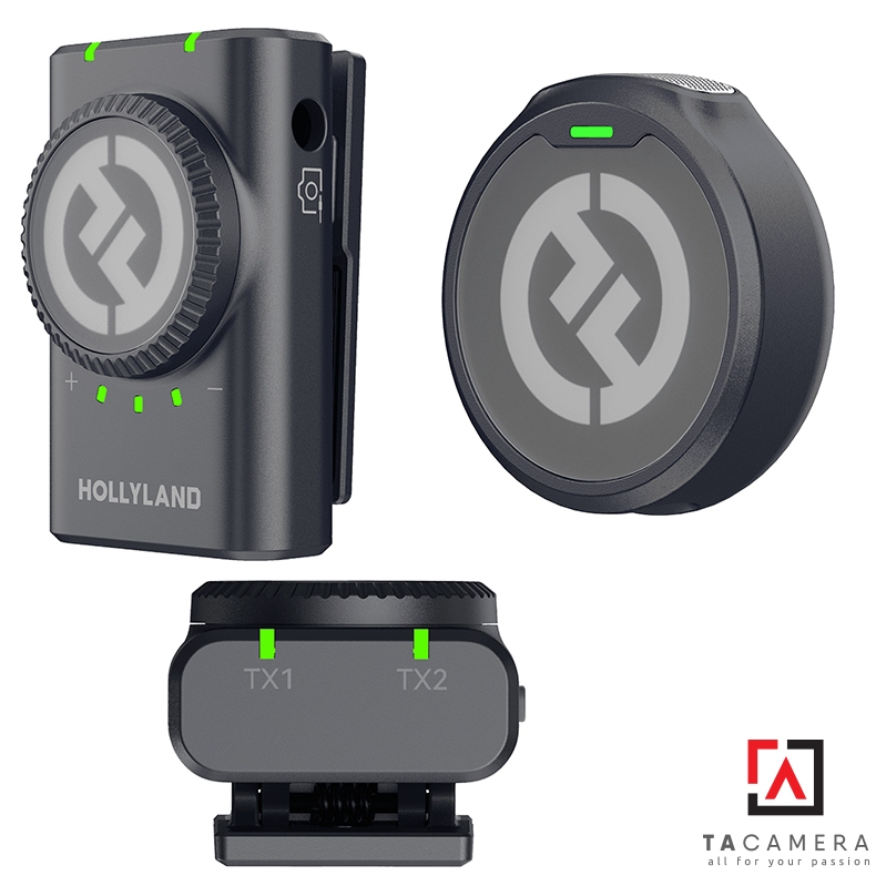 Mic Thu Âm Không Dây Hollyland Lark M2  - Combo