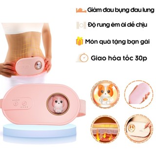 Máy Massage Làm Ấm Bụng, Đai Đeo Giảm Đau Bụng Kinh Nguyệt, Làm Ấm Tử Cung Cho Phụ Nữ Đến Kì