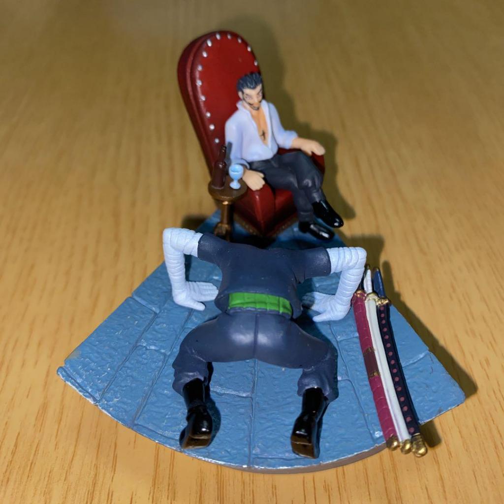 Mô hình chính hãng ONE PIECE - Zoro và Mihawk - LogBox - Marineford Part 3