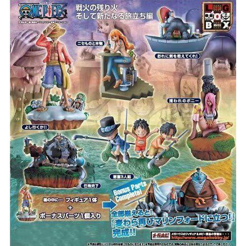 Mô hình chính hãng ONE PIECE - Zoro và Mihawk - LogBox - Marineford Part 3