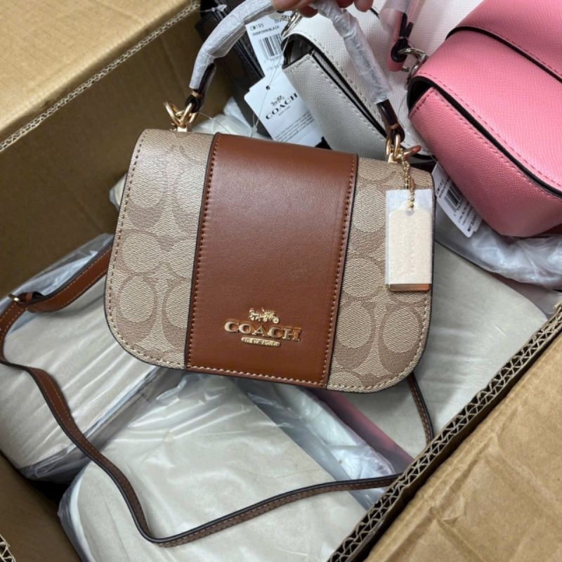 Túi COACH LYSA TOP HANDLE