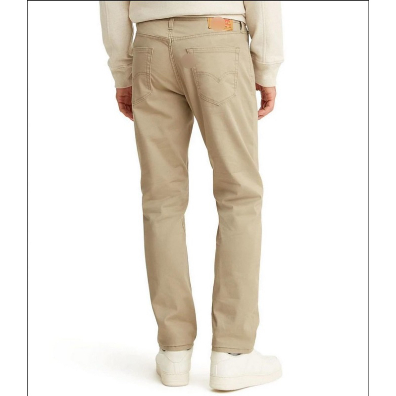 Quần kaki Le.Vis nam màu xám form 504