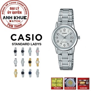 Đồng hồ nữ dây kim loại Casio chính hãng LTP-V002 Series (25mm)