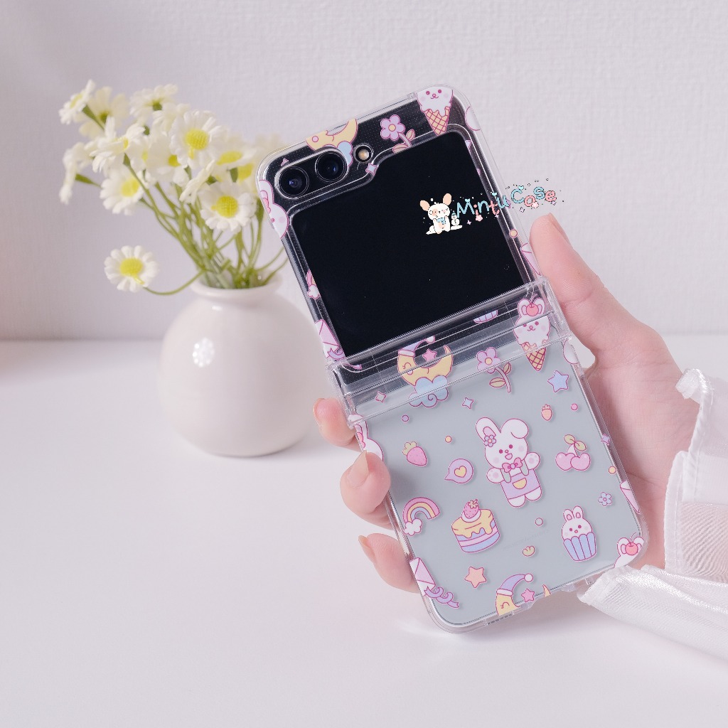 Ốp bảo vệ toàn diện Samsung Galaxy Z Flip 5 / ZFlip5 5G / Z Flip 4 / ZFlip4 5G / Z Flip3 5G / Z Flip 3 -ZC38