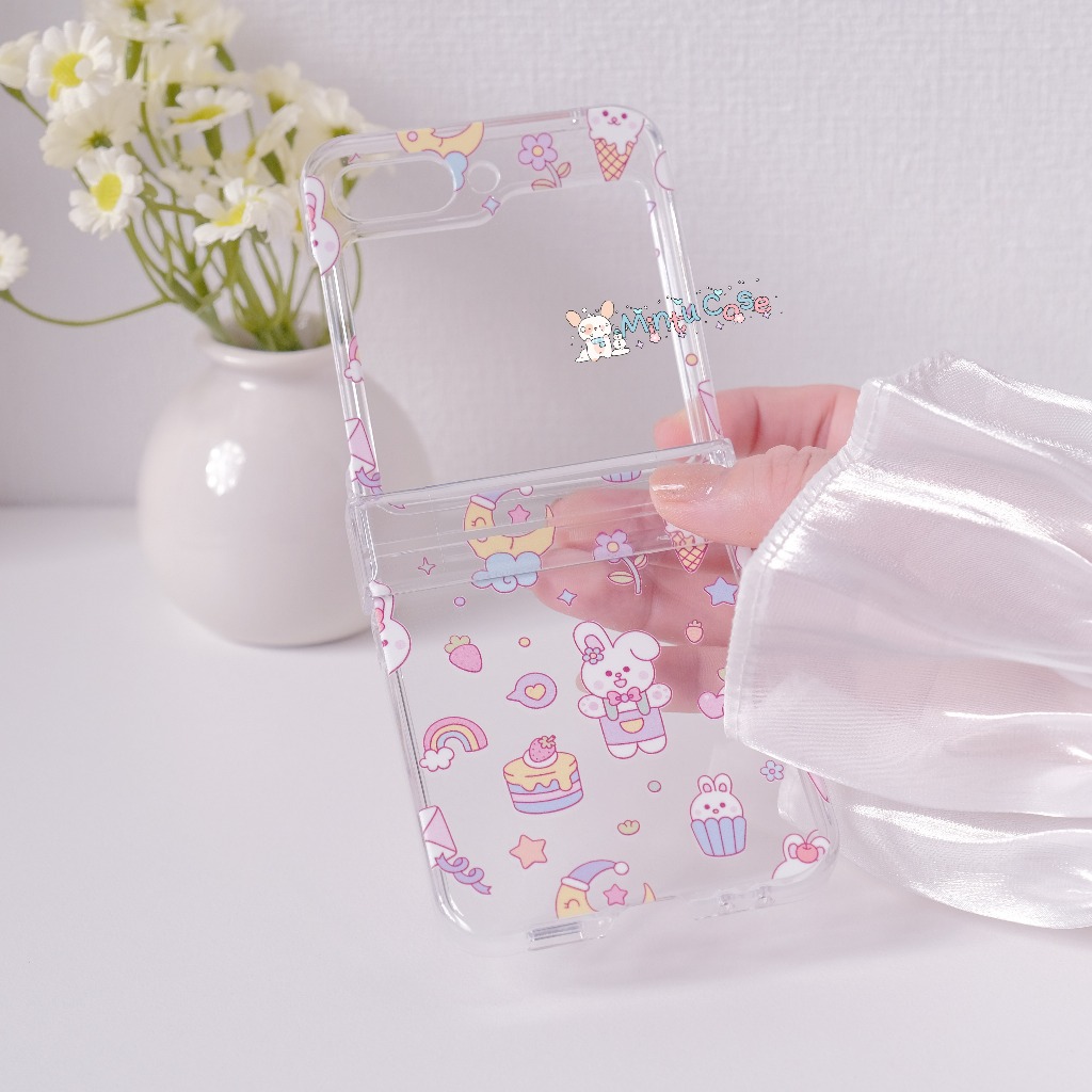 Ốp bảo vệ toàn diện Samsung Galaxy Z Flip 5 / ZFlip5 5G / Z Flip 4 / ZFlip4 5G / Z Flip3 5G / Z Flip 3 -ZC38