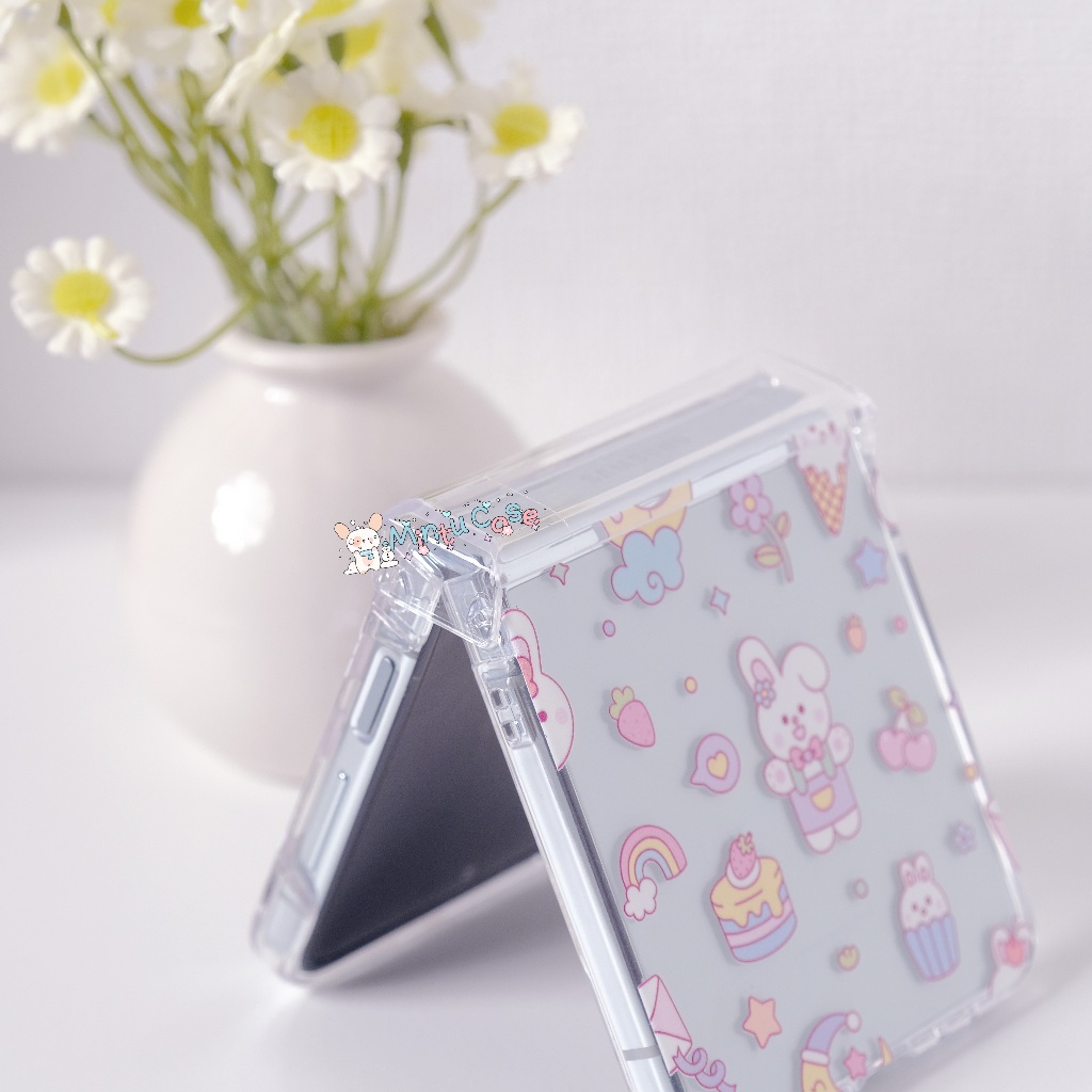 Ốp bảo vệ toàn diện Samsung Galaxy Z Flip 5 / ZFlip5 5G / Z Flip 4 / ZFlip4 5G / Z Flip3 5G / Z Flip 3 -ZC38