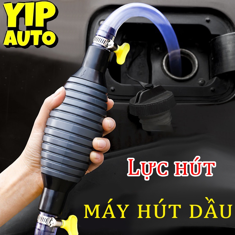 Bơm hút xăng xe máy YIPAUTO Bộ dây hút chất lỏng Ống hút chất lỏng bóp tay Ống bơm đa năng Bơm bóp tay đa năng