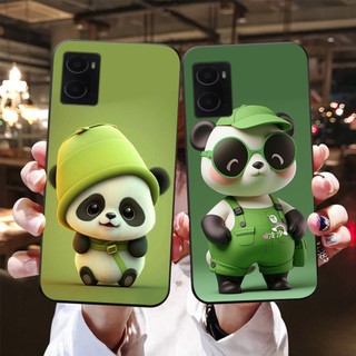 Ốp lưng oppo a76 in hình gấu trúc cute