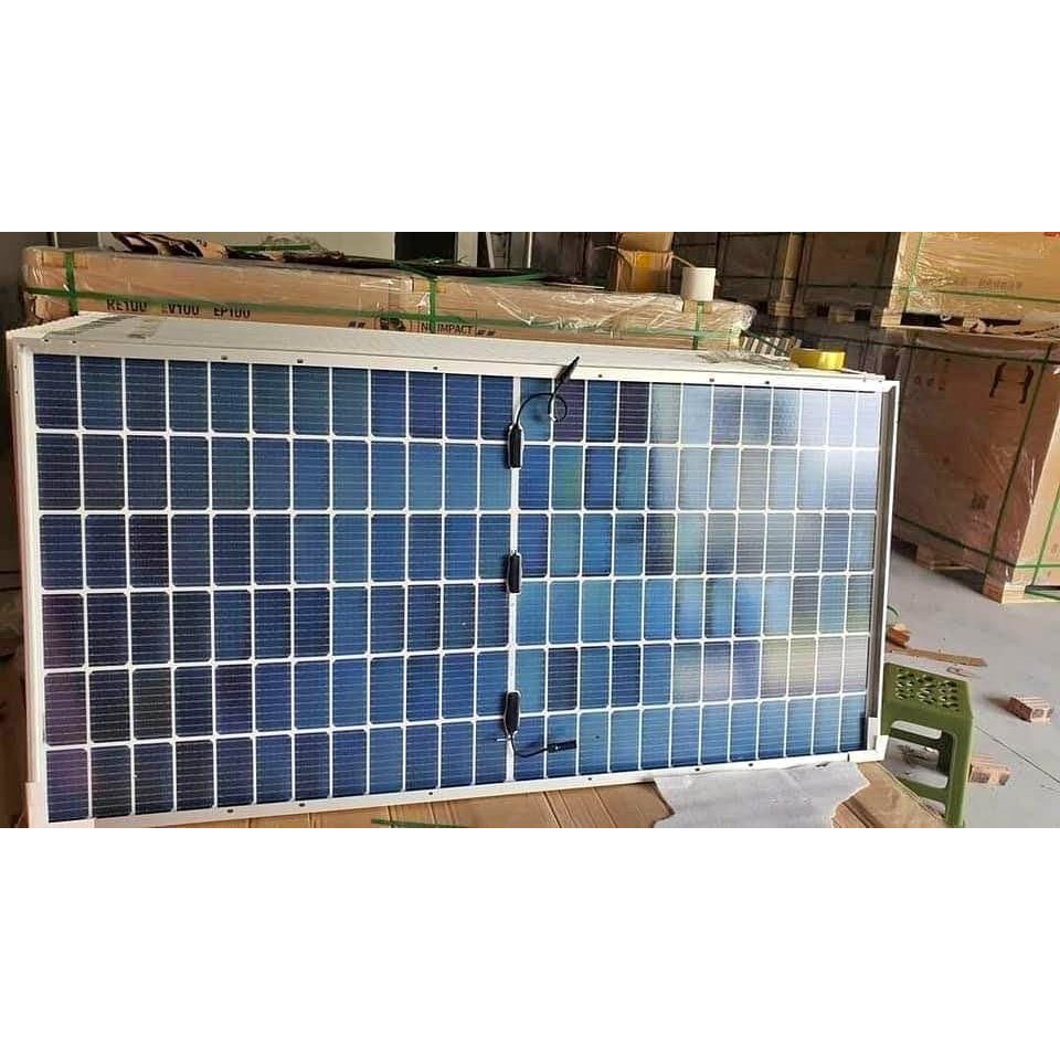 Tấm pin năng lượng mặt trời Longi 545W hai mặt kính